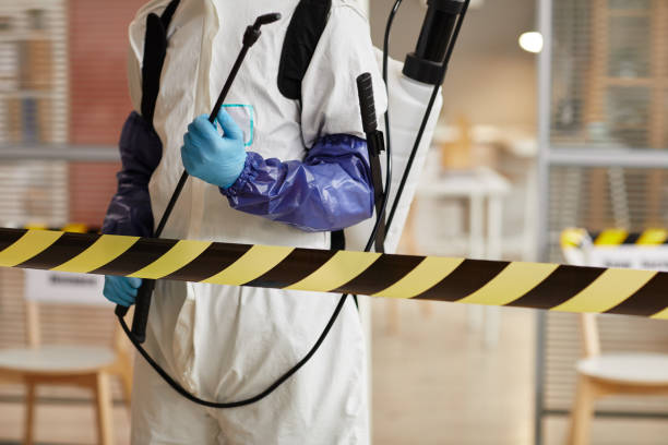 Professional Unattended Death Cleanup technician working in Fish Creek, WI